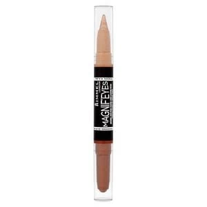 image of Rimmel Magnif Eyes Single Eyeshadow and Liner Bronzed Age Gold