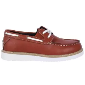 Image of Soviet Child Boys Boat Shoes - Beige