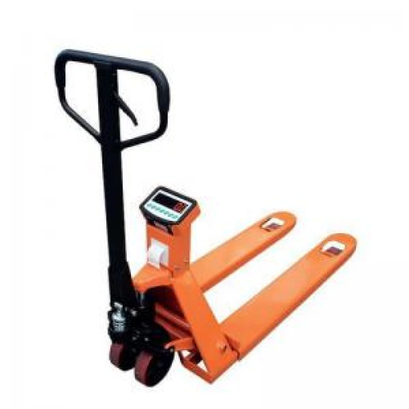 Image of ESE Direct Weighing Pallet Truck With Printer - 2000kg capacity - Fork length 1150mm - Weighs in kg and lbs - scales run on rechargeable battery 40787