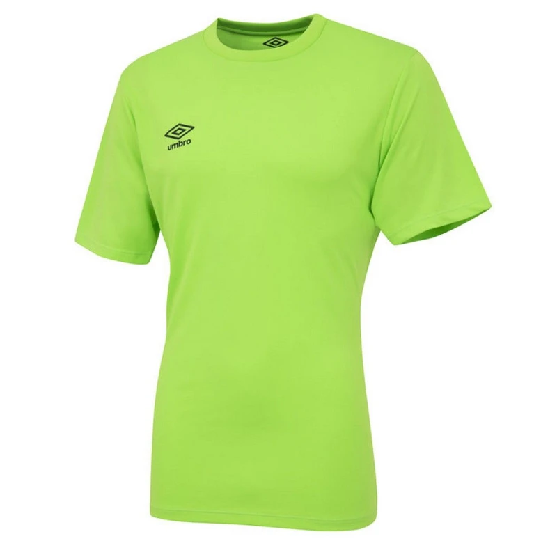 Image of Umbro Umbro Men Club Short-Sleeved Jersey in Green Size: Small Green S Male 5063107687517