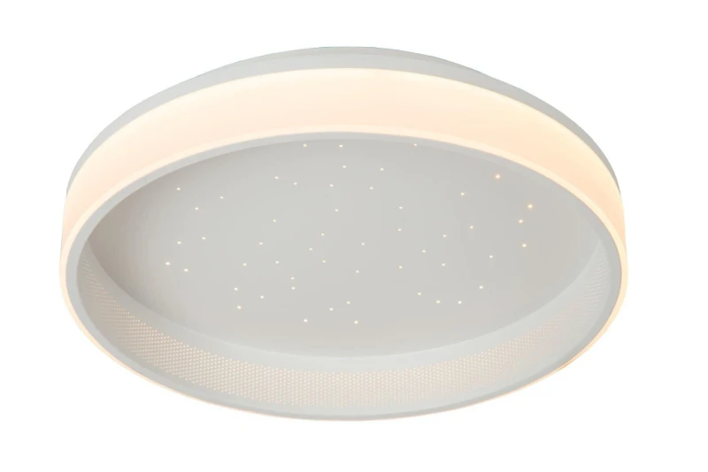 Image of Lucide 'ESTREJA' Stylish Indoor Dimmable Decorative Flush Ceiling Light White