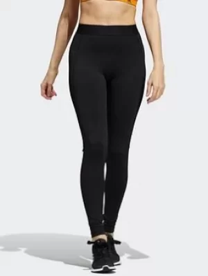 Image of adidas Techfit Long Leggings, Black, Size L, Women