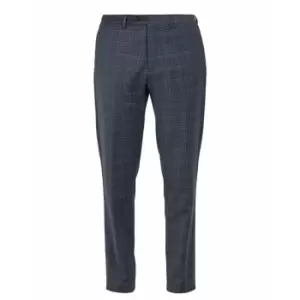 Image of Ted Baker Check Trousers - Blue