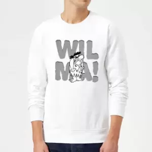 image of The Flintstones WILMA! Sweatshirt - White - L