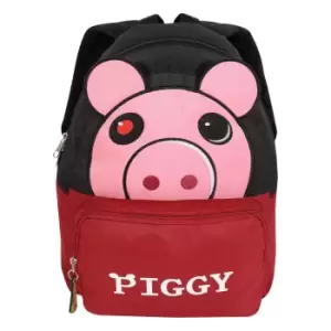 Image of Piggy Boys Face Backpack (One Size) (Black/Red/Pink)