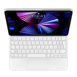 Image of Apple MJQJ3F/A mobile device keyboard White AZERTY French