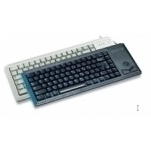 Image of Cherry Ultraslim Trackball Keyboard USB Black - G84-4400LUBGB-2