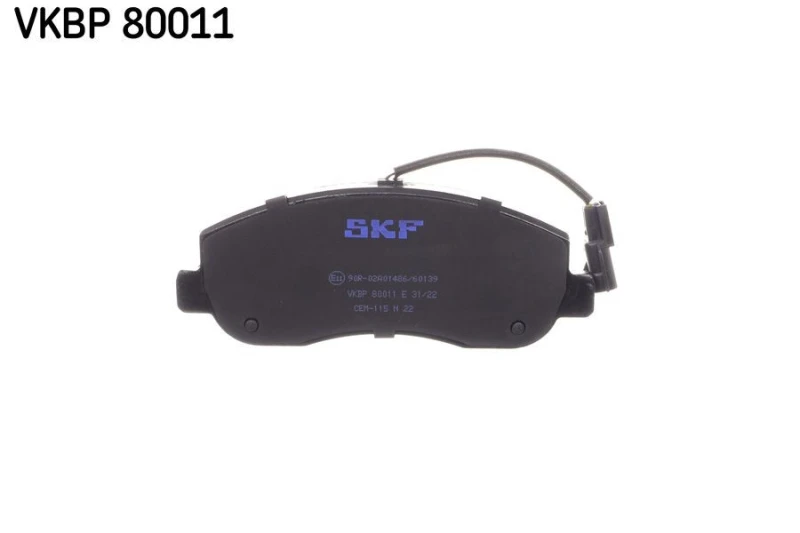 Image of SKF Brake pad set SKF VKBP 80011 E