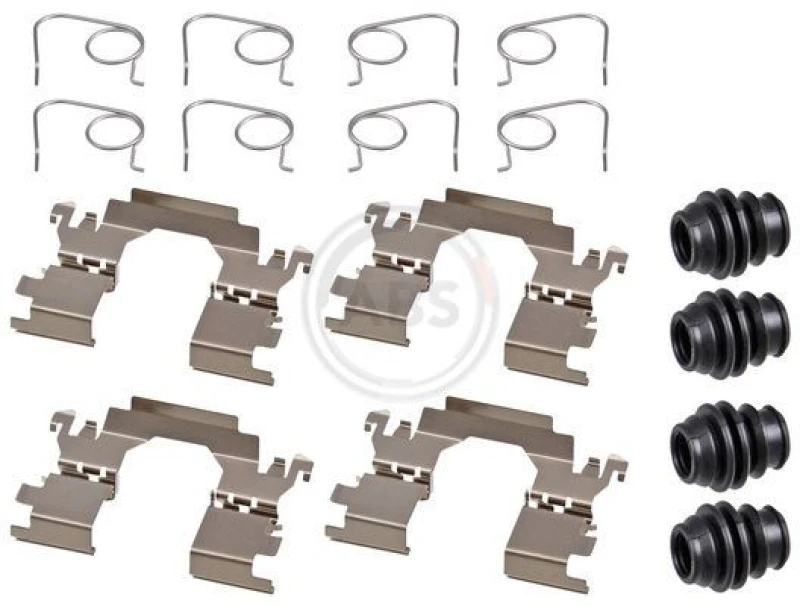 Image of A.B.S. Brake pad fitting kit A.B.S. 1991Q