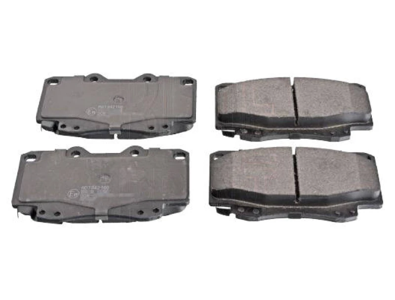 Image of Blue PRINT ADT342160 Brake pad set Front Axle, with acoustic wear warning Brake Pad Set,disc brake (402)