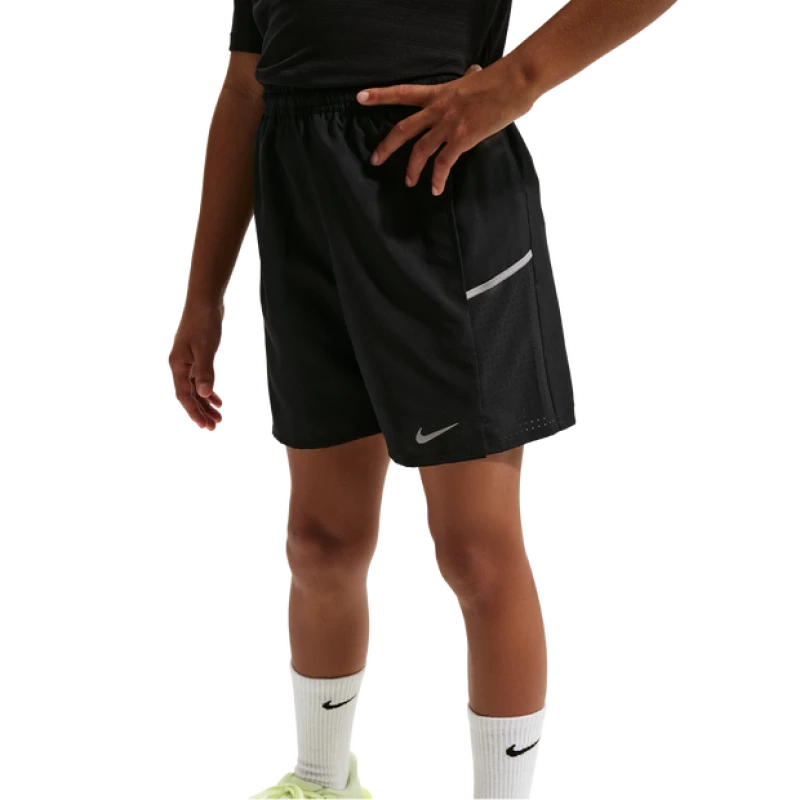 Image of Nike Miler Kid's Shorts - Black - Size S - Poly Woven