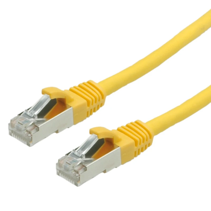 Image of VALUE S/FTP Patch Cord Cat.6. halogen-free. yellow. 1.5m