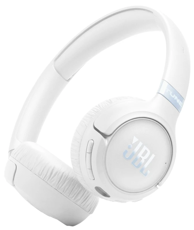 Image of JBL JBL Tune 680NC Wireless On-Ear Bluetooth Headphones - White