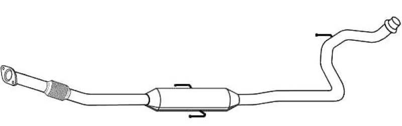 Image of Exhaust Pipe, universal VEGAZ UR-006