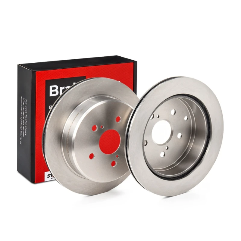 Image of STARK SKBD-0020357 Brake disc Rear Axle, Vented, Cast Iron, Uncoated, Untreated, without bolts/screws Cast Iron Brake Disc (82)