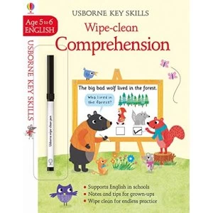 Image of Wipe-Clean Comprehension 5-6 Paperback / softback 2019
