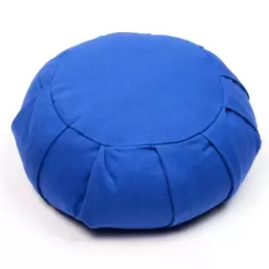 image of Zafu Yoga Meditation Cushion - Royal Blue