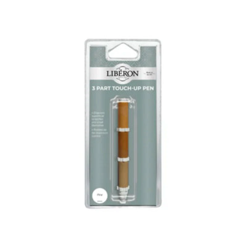 Image of Liberon 3 Part Touch Up Pen 126913 Colour: Pine