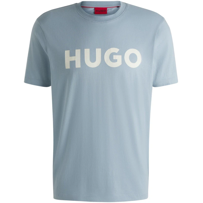 Image of Hugo Dulivio T Shirt Open Blue male X Small