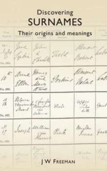 Image of Surnames by J.W. Freeman Paperback