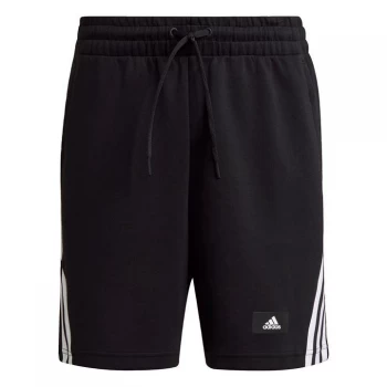 Image of adidas Sportswear Future Icons 3-Stripes Shorts Me - Black