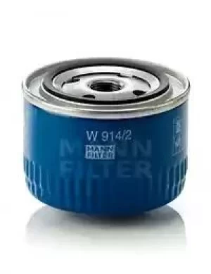 image of Oil Filter W914/2 By Mann