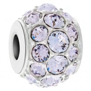 Image of Chamilia Splendor Smokey Mauve Crystal Charm