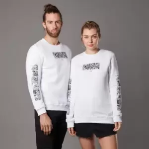 Image of Marvel Earth's Mightiest Heroes Unisex Sweatshirt - White - M
