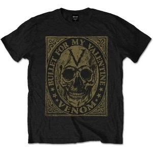 image of Bullet For My Valentine - Venom Skull Unisex Small T-Shirt - Black