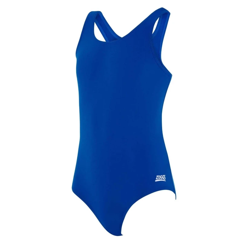Image of Zoggs 1 Piece swimsuit for girls Zoggs Cottesloe Sportsback Bleu Female 6 ans