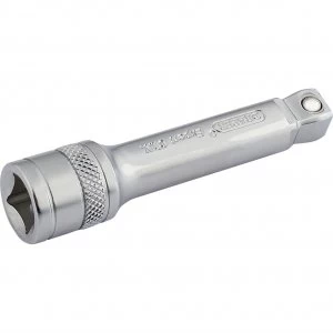 Image of Draper 3/8" Drive Satin Chrome Wobble Socket Extension Bar 3/8" 75mm
