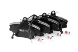 Image of ATE Brake pad set 13.0460-2834.2 Brake pads,Brake pad set, disc brake RENAULT,DACIA,TWINGO I (C06_),CLIO II (BB0/1/2_, CB0/1/2_),TWINGO II (CN0_)
