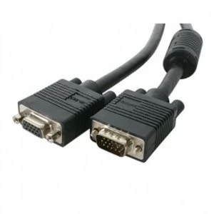 image of 3 ft Coax High Resolution VGA Monitor Extension Cable HD15 MF