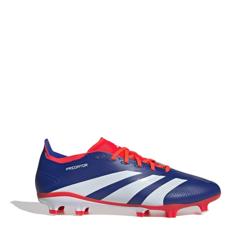 Image of adidas Predator 24 League Firm Ground Boots - Blue Blue 11