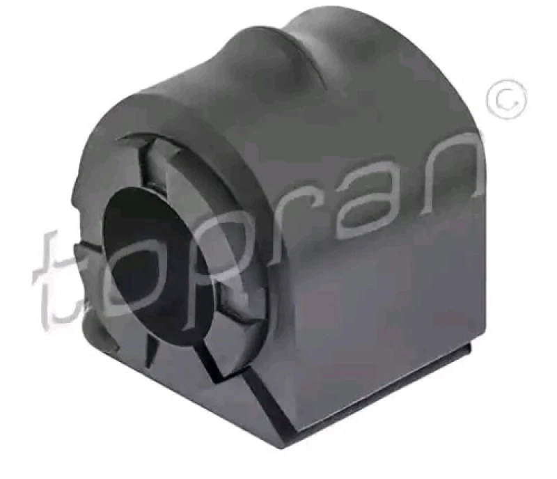 Image of TOPRAN 304 637 Stabilizer Bushes Front Axle Right, Rubber Mount Anti-roll Bar Bush Kit (1334)