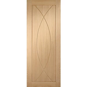 Image of XL Joinery Pesaro Oak Patterned Pre Finished Internal Door - 1981 x 838mm