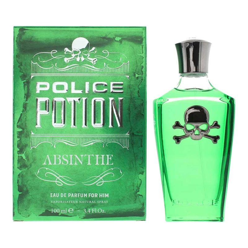 Image of Police Potion Absinthe For Him Eau de Parfum 100ml
