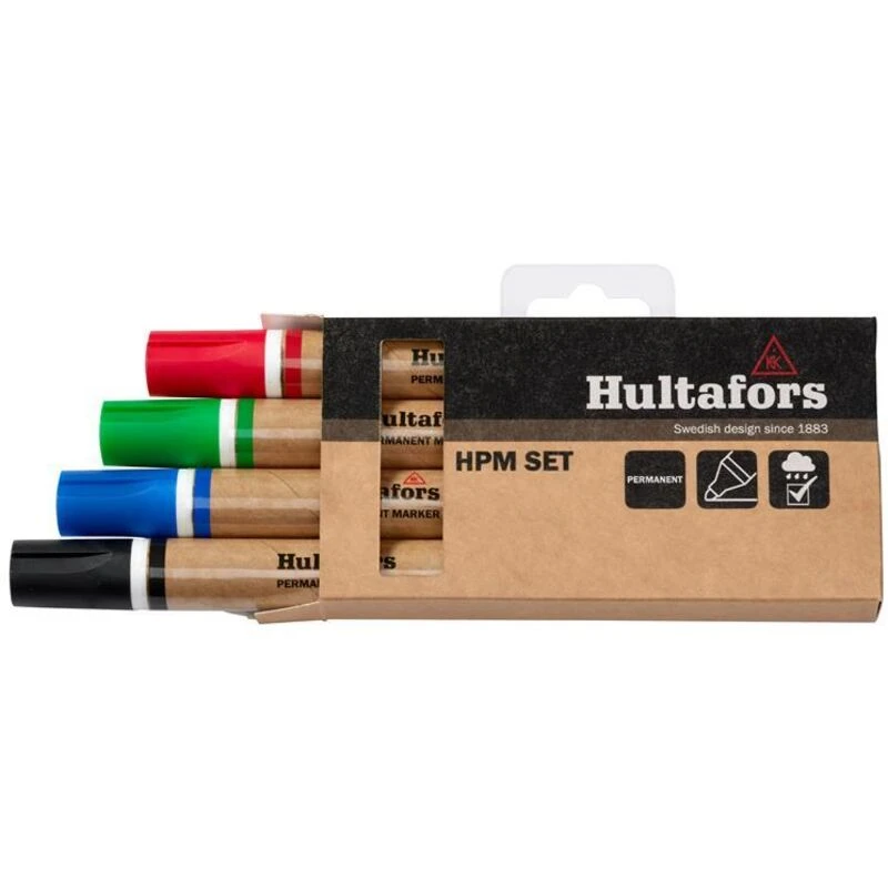 Image of Hultafors HPM 4 Piece Permanent Marker Set 650330
