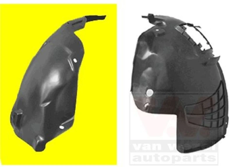 Image of VAN WEZEL Wheel arch liner VAN WEZEL 3745435