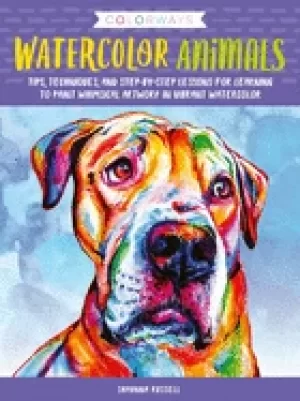 Image of colorways watercolor animals tips techniques and step by step lessons for l