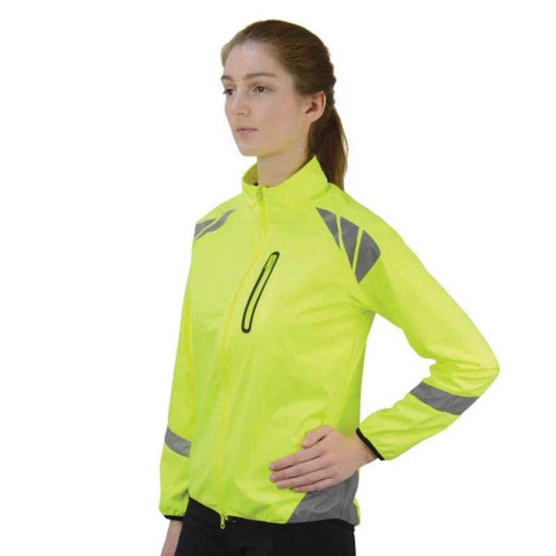 Image of HyVIZ Reflective Yellow Jacket Size: 4-6 Years Yellow Unisex 4-6 Years