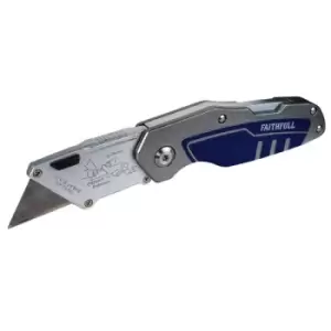 image of Faithfull FAITKLBPRO Professional Lock Back Utility Knife