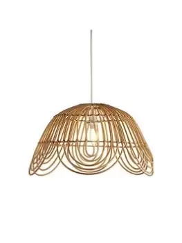 Very Home Pearl Scallop Shade