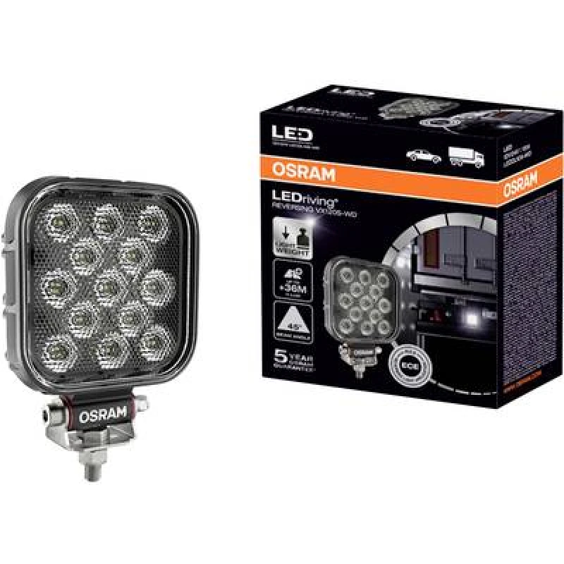 Image of Osram OSRAM Reversing lamps 12 V, 24 V LEDriving Reversing VX 120S-WD, quadratischer LED Rueckfahrscheinwerfer LEDDL109-WD Long range illumination (W