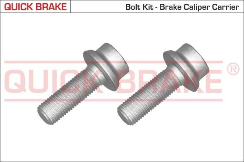 Image of QUICK BRAKE Bolt, brake caliper QUICK BRAKE 11630K