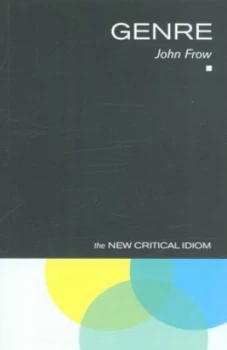 Image of Genre by John Frow Paperback