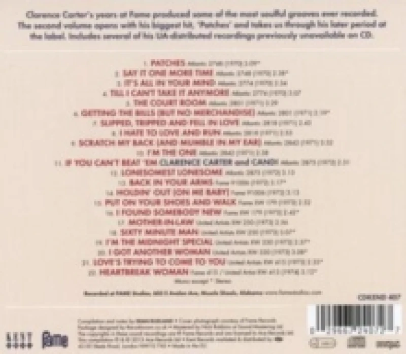 Image of The Fame Singles: 1970-73 CD / Album