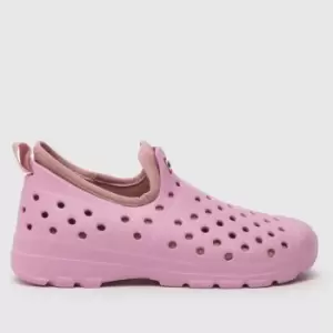 Image of Hunter Pale Pink Water Girls Junior Shoes