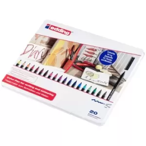 image of Edding 1300 Color Pen Set Set of 20