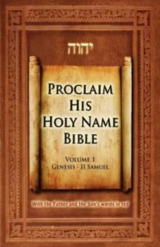 Image of Proclaim His Holy Name Volume 1 Genesis-Ii Samuel-Kjv by Peter Miller-Russo Book